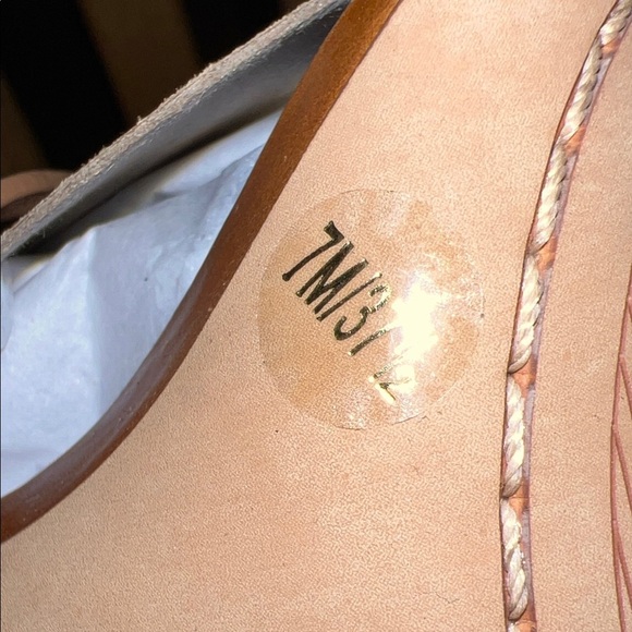 Vince Camuto Tan Woven Strap Heels - Picture 11 of 12